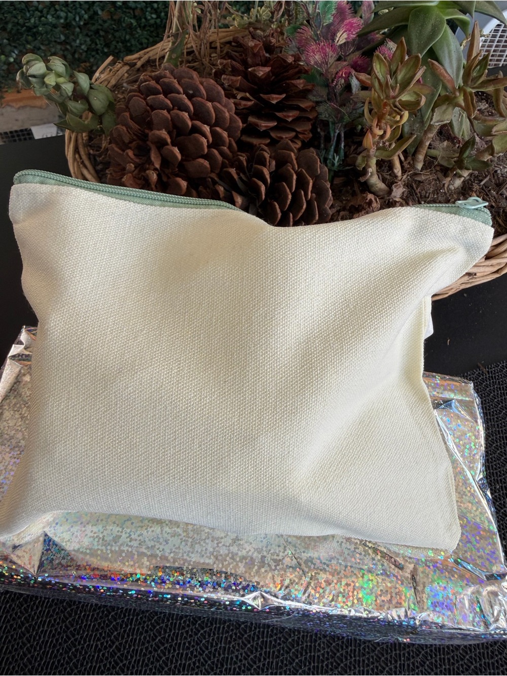 Not Your Angel Zipper Pouch - Picture 3 of 5